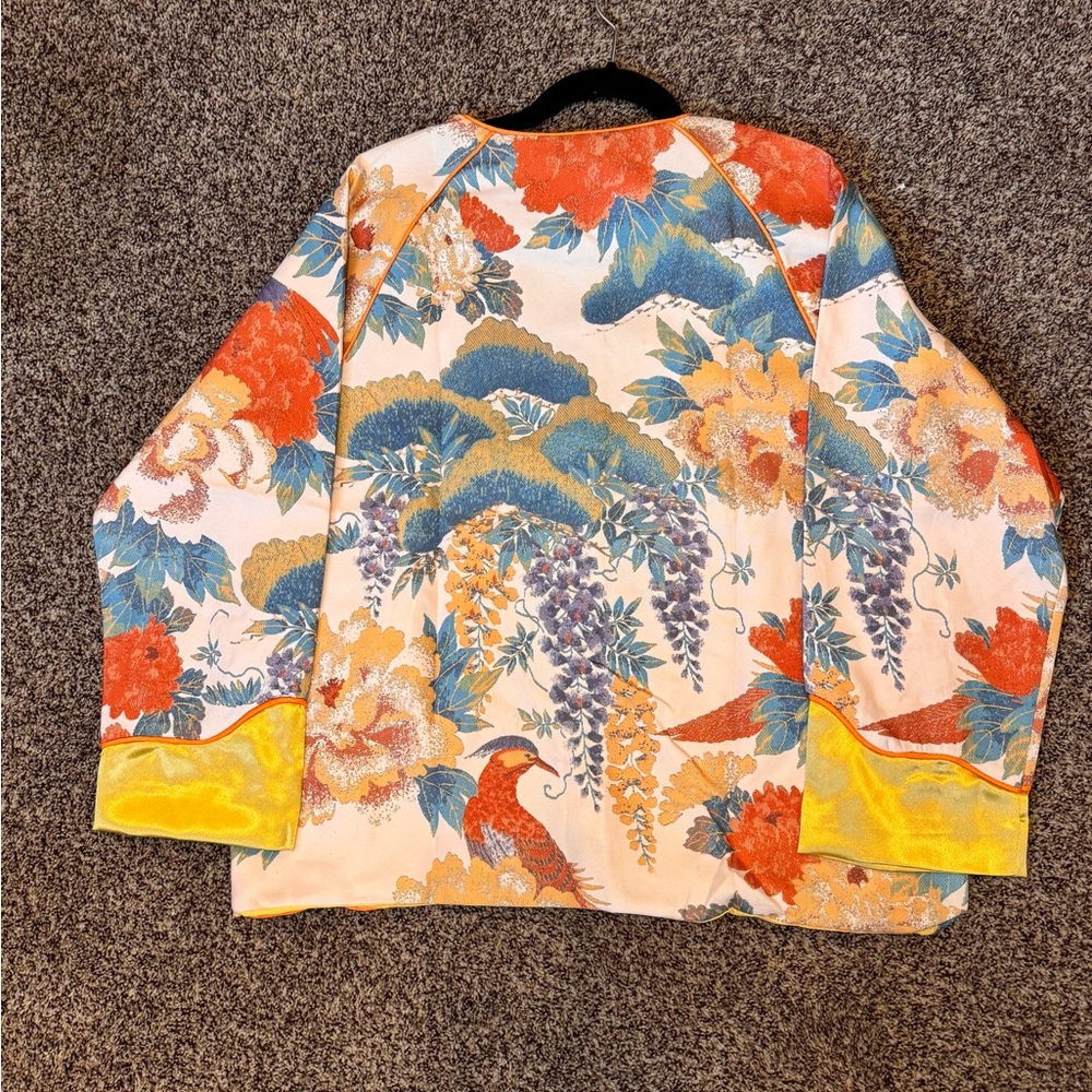 Fashion Classic Collection Tapestry Layering Kimono Asian Inspired NWT Size M/L - Picture 15 of 15